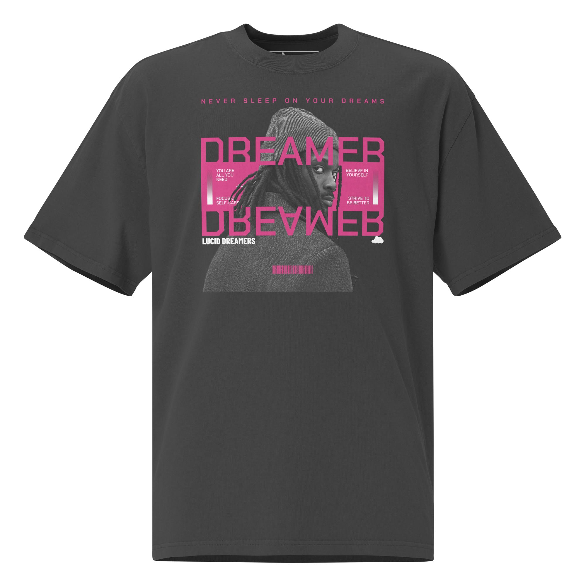 Dreamer Oversized Faded T-Shirt